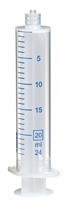 Picture of 20 ml Luer-Lock Plastic Disposable Syringe