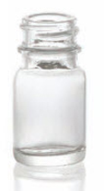50/70 ml diagnostic bottle, clear, type 1 moulded glass