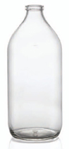 1000 ml infusion vial, clear, type 3 moulded glass