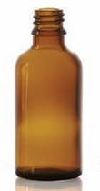 Picture of 100 ml dropper bottle, amber, type 3 moulded glass