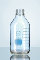Picture of 1000 ml, GL 45 Laboratory glass bottle pressure plus