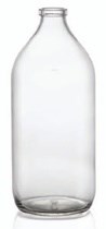 Picture of 1000 ml infusion vial, clear, type 2 moulded glass