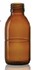 Picture of 125 ml syrup bottle, amber, type 3 moulded glass, Picture 1