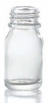 Picture of 15 ml dropper bottle, clear, type 3 moulded glass