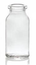 Picture of 15 ml injection vial, clear, type 1 moulded glass