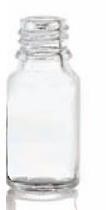 Picture of 30 ml dropper bottle, clear, type 3 moulded glass