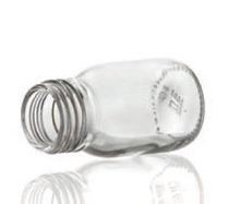 Picture of 30 ml syrup bottle, clear, type 3 moulded glass