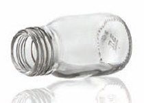 Picture of 45 ml syrup bottle, clear, type 3 moulded glass