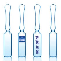 Picture of 1 ml ampoule, Form D, Clear, Scoring