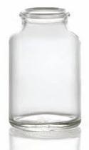 Picture of 45 ml tablet jar, clear, type 3 moulded glass