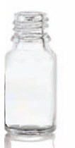 Picture of 5 ml dropper bottle, clear, type 3 moulded glass