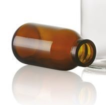 Picture of 500 ml infusion vial, amber, type 1 moulded glass