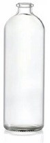 Picture of 90 ml aerosol bottle, clear, type 3 moulded glass
