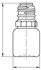 Picture of 10 ml Dropper bottle LDPE system A model 35035, Picture 2