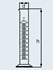 Picture of 100 ml, Measuring cylinder, Picture 2