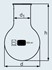 Picture of 1000 ml, Round bottom flask, Picture 2
