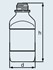 Picture of 1000 ml, Square bottle, Picture 2