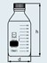 Picture of 150 ml, GL 45 Laboratory glass bottle protect, Picture 2
