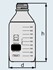 Picture of 2000 ml, GL 45 Laboratory glass bottle, Picture 2