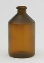 Picture of 100 ml amber vial PP Ø 20 mm neck