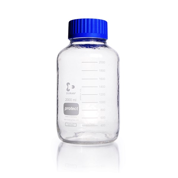 Picture of 2000 ml, GLS 80 Laboratory glass bottle